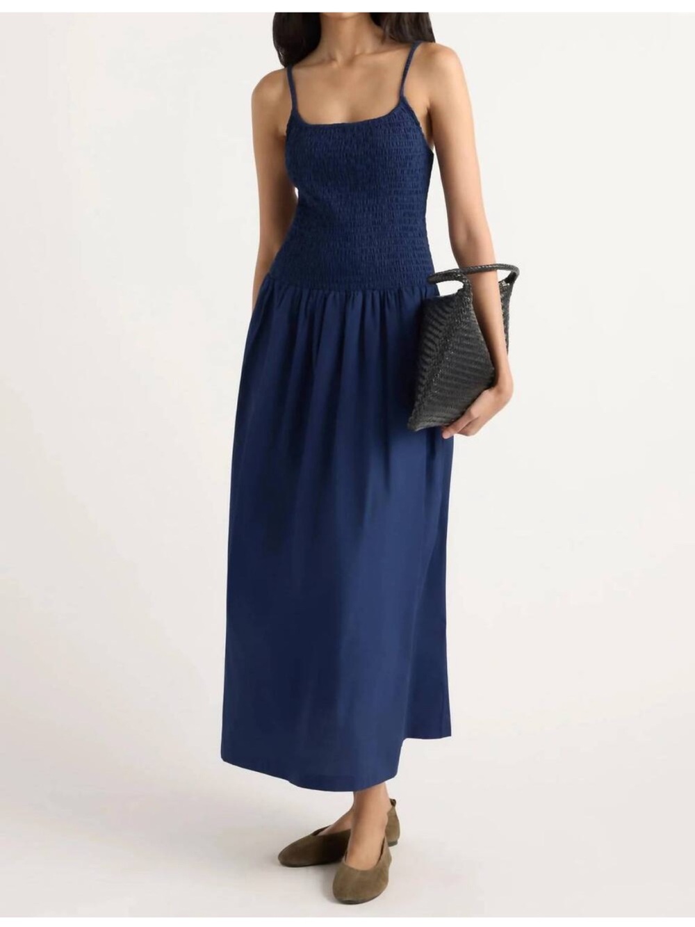 Modern Citizen Smocked  Midi Dress - Women